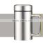 350ml office business stainless steel vacuum cup with handle