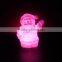 2016 hot gift items pvc cute santa clause children night light