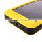 High quality universal portable cell phone charger 10000 mah solar power bank