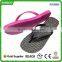 lady PVC flip flop slippers customised for summer