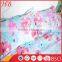 Microfiber printed bedding set, home and hotel used bedding set,flower print 3 pcs bedding set