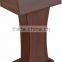 Good quality hotel wooden pulpit, hotel podium, hotel rostrum