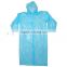 emergency raincoat for promotion, foldable PE raincoats