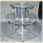 stainless steel display rack, showing style, show shelves