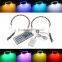 RGB Angel Eyes Semi and Full Circle 5050 SMD Halo Rings Devil Eyes for Cars