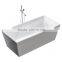 SUNZOOM plastic rectangular tub,rectangular hot spa tub,corner tub