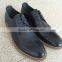 Hollow Out Oxfords Smooth Skin Lace-ups Men's Singles Rubber Soles of Shoes