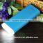 High capacity colorful 12000mAh reading led lighting custom logo printing mobile portable power bank charger