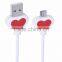 usb car stereo cable red molding micro usb cable 2m