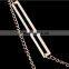European Fashion Gold plated glaze oblong Pendant Multi Layer Chain Necklace GJ-069