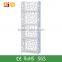 white self-assembled plastic anti-rust bathroom shelf for towel