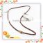 choker leather necklace with beautiful glossy shell for women