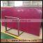 Cheap price dark rosy quartz slabs factory sale