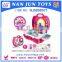 Hot sale indoor pretend play children toys plush pet dog small plastic house set