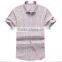 hot sale short sleeve factory design branded dress men shirt