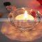 Heart Shaped K9 Crystal Candle Holder Wedding Decorative Candle Holder