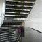 Helical Stairs with Stone Treads arc double spine steel staircase glass balustrade