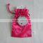 fashion design colored wedding satin gift bag