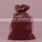 unique fancy velvet packaging bag wholesale