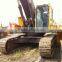 used volvo wheel excavator, sany excavator,doosan wheel excavator