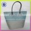 Fashion best selling splicing handbag and women polyester bags