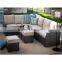 Hot Sell Wicker Rattan furniture set, Iron and Aluminum frame