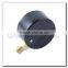 High quality black steel brass internal manometer mbar