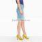 2015 women regular fit mid waist classic pencil skirt denim ladies latest fashion jeans JXQ856