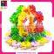 10213867 Educational baby toy Puzzle multicolour creactive snowflake bricks and blocks