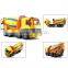 newest free wheel plastic concrete mixer truck toy for sale