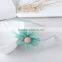 Baby girl polyester grosgrain layered flower design hair band