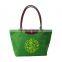 Promotional Gift Nylon Tote Bag Black Long Handle Handbag