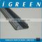 Galvanized steel lock profile for plastic film greenhouse