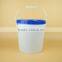 9L Latex Screw Lid Plastic Bucket, Screw Lid Pail with Lock, Plastic Handle Paint Bucket