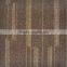 Strip Pattern Stylish Carpet tiles for office PP Bamboo Carpet Tile 50*50cm