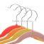 Plastic Velvet hanger clothes hanger ASDF04