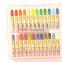 24 color oil paint sticks stationery plastic drawer