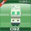 Automatic miniature 1/3p 63a 100ma rccb circuit breakers