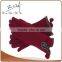 2016 Fashion Style Non-Inverted Velvet Glove Material
