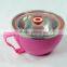 15cm Round Stainless Steel Instant noodle bowl With Handle