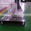 steel and nylon fiber armoured vertical hood shield for machine tools slide guide