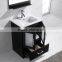 30" single espresso bathroom vanity with ceramic sink
