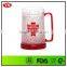 BPA Free double wall 450 ml plastic beer mug with handle