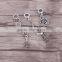 Mix Style Antique Silver Charm Metal Alloy Big Hole Beads Dangle Fit European Bracelets For Jewelry Making