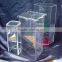 Custom acrylic fake wine bottles for display