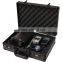 Padded Camera or Pistol Storage Case, Black Hard Aluminum Handgun Briefcase Safe(XY-418)