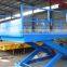 High standard scissor cargo adjustable stationary lift platfrom