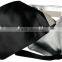 Sublimation custom PU shoulder bag with golden and silver colors