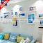 wholesale seascape oil painting wood photo frame funny photo frames wpc decking wood bulk