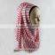 Hot Sale Cotton Stripe Scarf Muslim Hijab